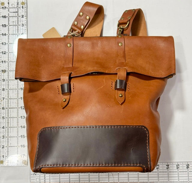 Hand-Stitched Leather Backpack | Artisan Crafted