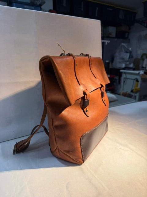 Hand-Stitched Leather Backpack | Artisan Crafted