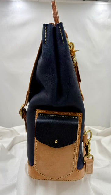 Heritage Two-Tone Leather Backpack | Hand-Stitched by Kent